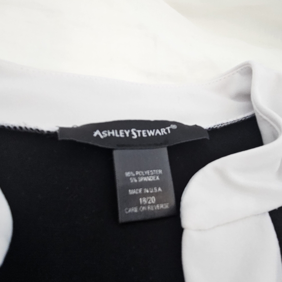 Ashley Stewart Black and White Dress - Picture 2 of 7